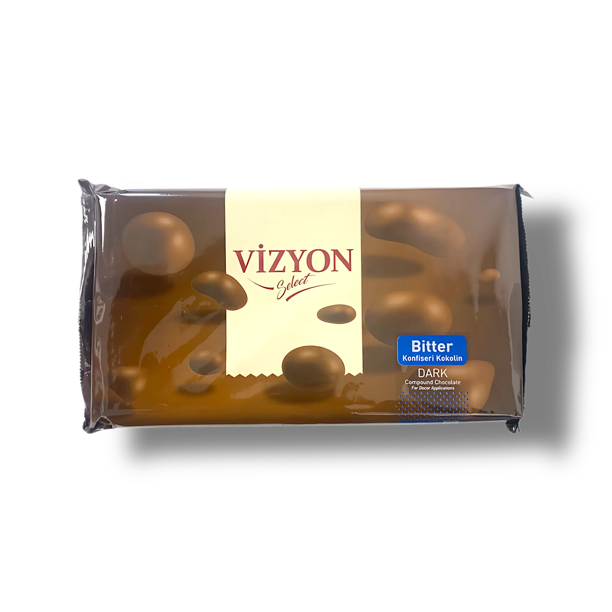 Vizyon Dark Compound Chocolate Block - 5.5 lbs