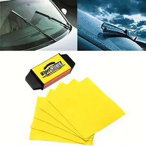 1set Car Wiper Restorer, Cleaning Wiper Guide Blade Repair Brush, Automobile Parts, Intelligent Maintenance Car Wiper