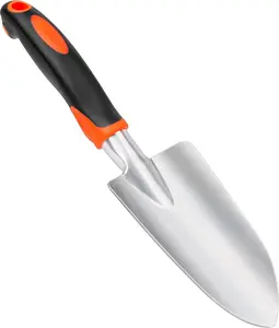 Garden Shovel, Heavy Duty Hand Spade with Ergonomic Handle, Small Gardening Tools.