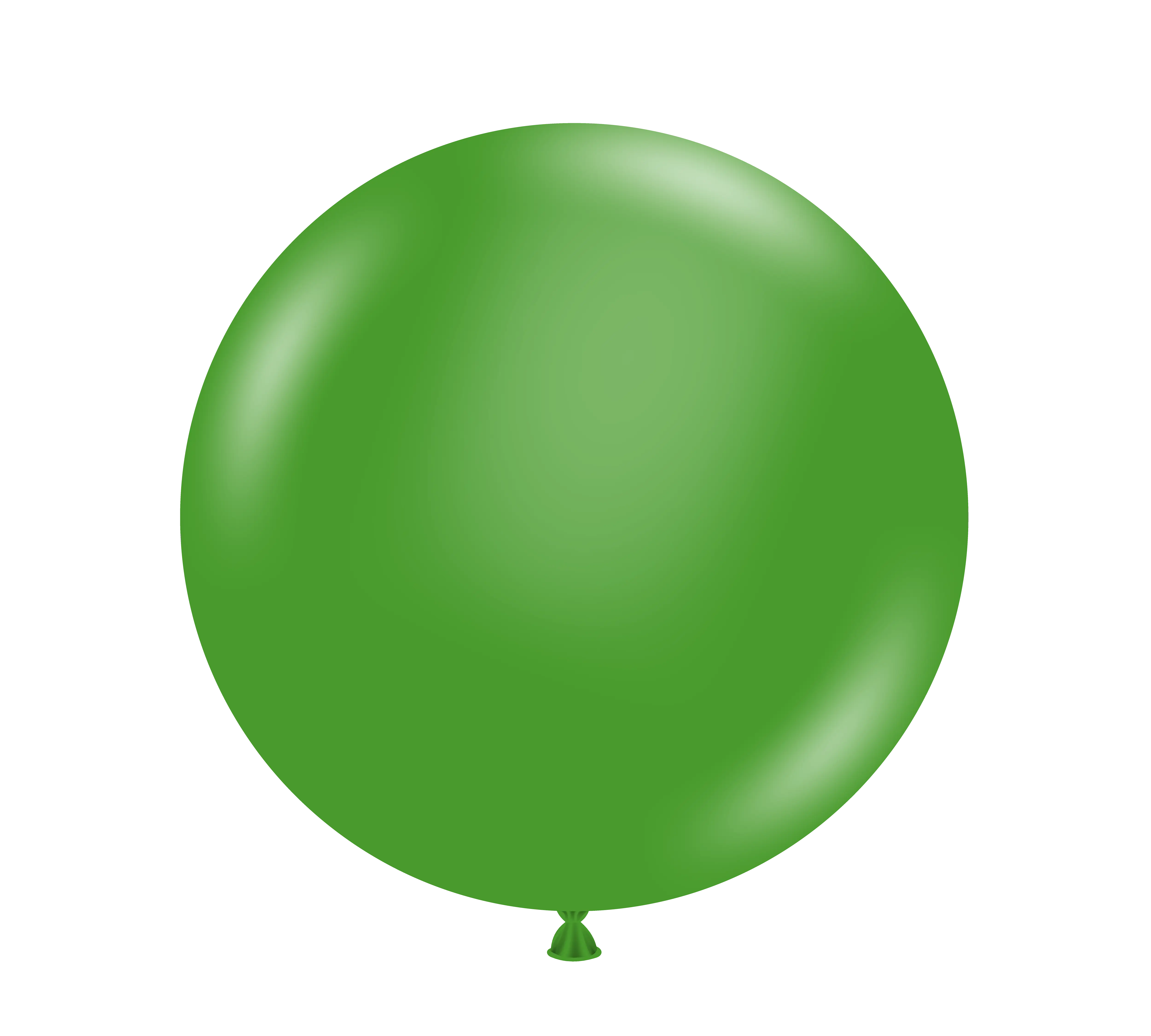 TUFTEX Solid Green Standard Balloons - 17 In., 25 Pieces, Biodegradable Party Balloons for Festive Occasions