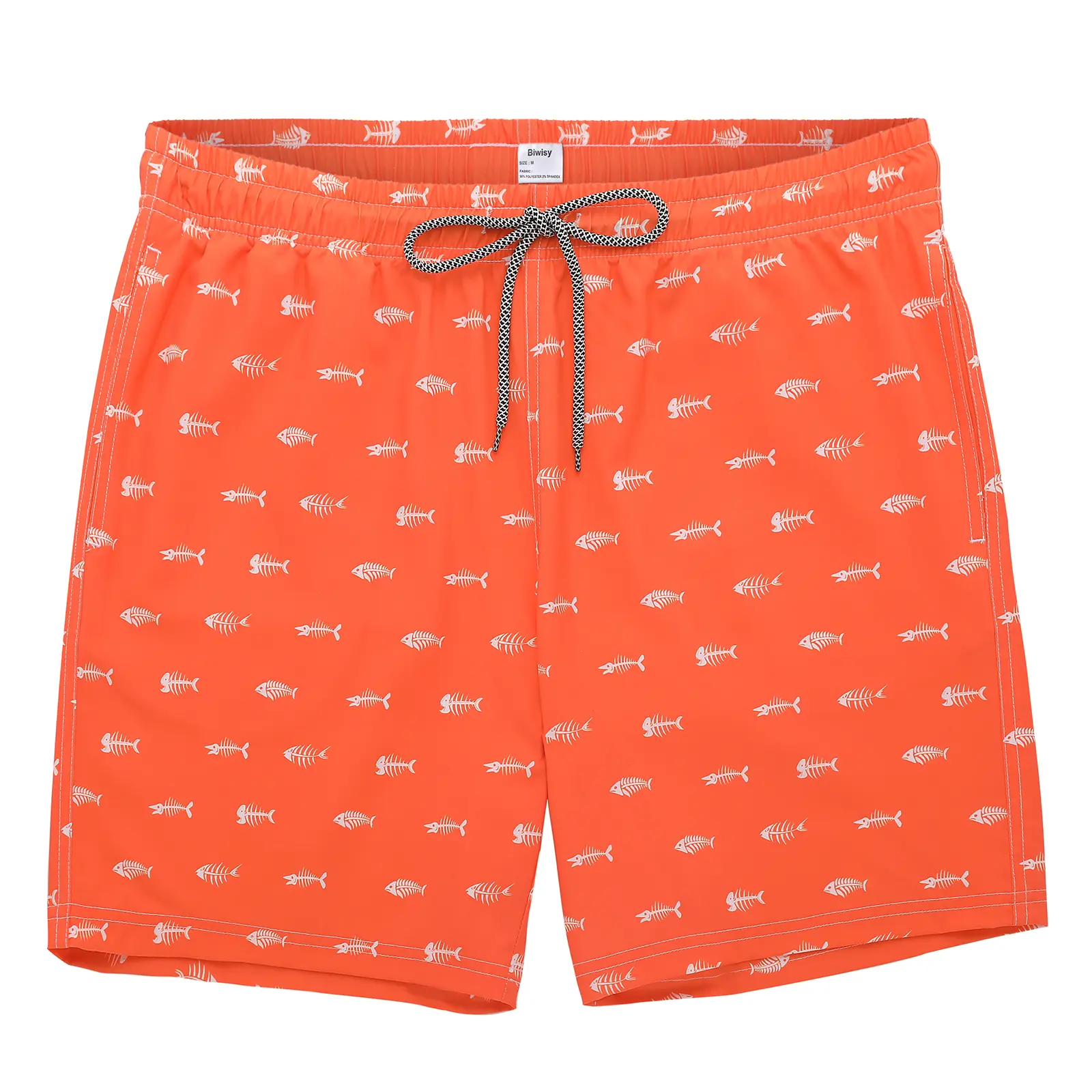Mens Swim Trunks Quick Dry Beach Shorts Mesh Lining Swimwear Bathing Suits with Pockets swimming outdoor blue boys Breathability Comfortable