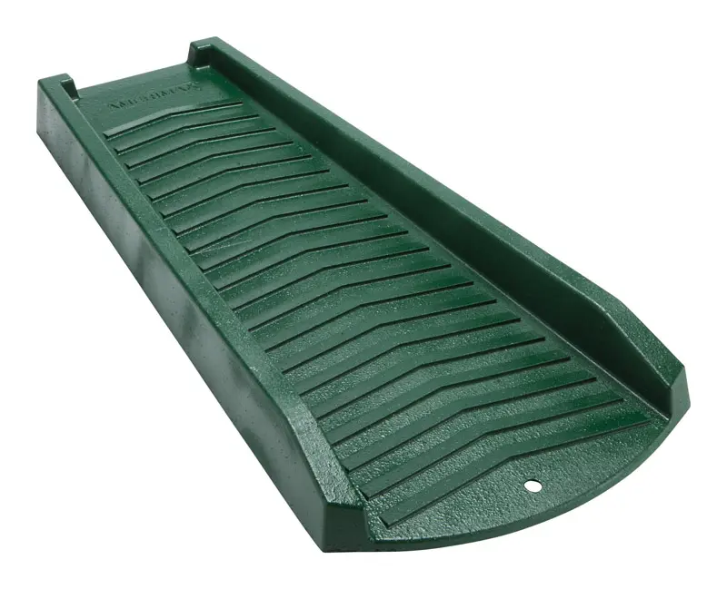 212 MAIN Amerimax 5994819 Vinyl Green Splash Block, 2x11x24 in., Splash Guard for Gutter