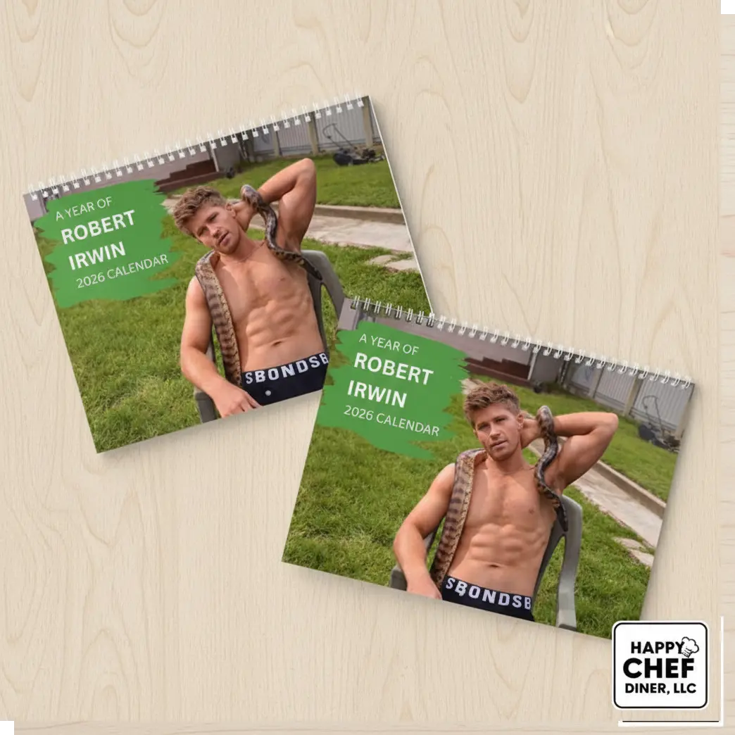 Robert Irwin 2026 Calendar, A Year of Robert Irwin, Wildlife Conservation Celebrity, DWTS Gift, Dancing With The Stars, Holiday Gift Idea