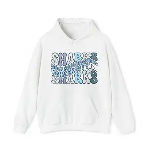 Nova Southeastern University Shirt, Nova Southeastern University Hoodie, NSU Merch, Fins Up, College Sweatshirt, NSU sharks Fabric Menswear