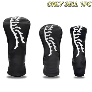 Tiger Series Golf Club Cover, Single Swing Design, Dust-Proof & Durable Material, Best Protection for Your Golf Clubs, Golf Accessory