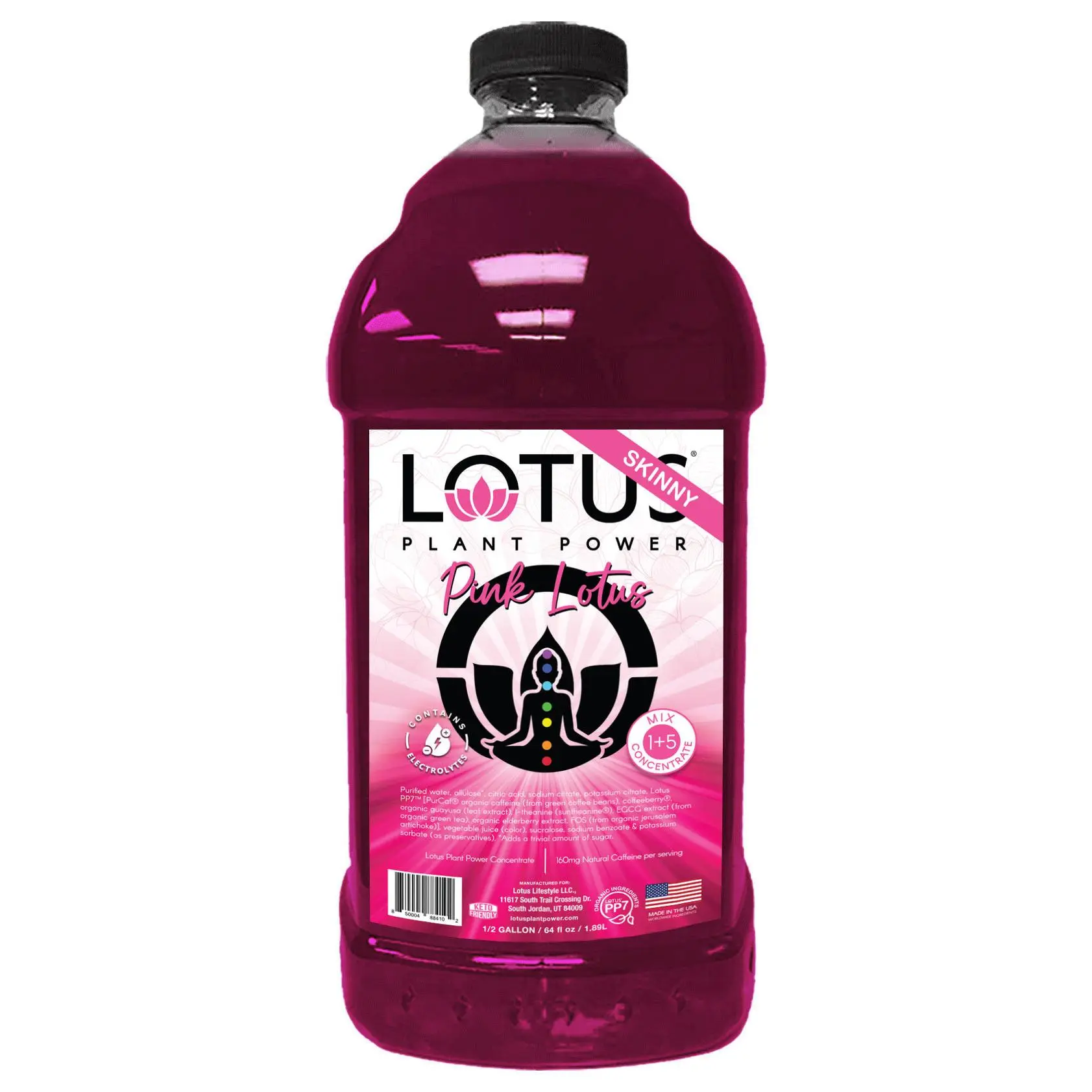 Pink Lotus Plant Power Zero Sugar Concentrate Pink Lotus Plant Power Zero Sugar Concentrate