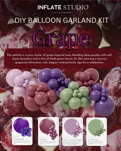 DIY KIT - The Balloon Garland - Grape