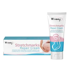 Wiieey Women Care Cream Reduces Stretch Marks After Pregnancy Gentle Moisturizing Hydrating Smooth Skin Daily Massage Treatment Cream