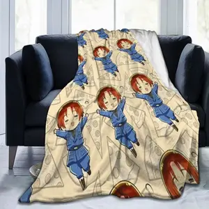 Hetalia Group World Stars  Blankets Fleece Sofa Throw Blanket Warm for Home Bedroom Outdoor Throws Bedspread Quilt