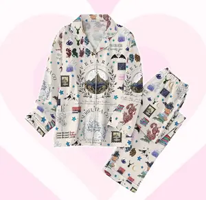 Velaris City Of Starlight Pajama Set, Acotar Series Fantasy Bookish Sleepwear for Women, Acotar Quotes Reader Gift Loungewear, Fantasy Pajamas Gift For Readers