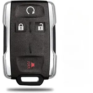 4-Button  Entry Remote Key Fob Replacement - Fulfilled by 3-Day Fast Shipping  /Colorado, Sierra 1500/2500/3500 /Canyon (2014-2021) | Part -32337100 Key Fob Shell