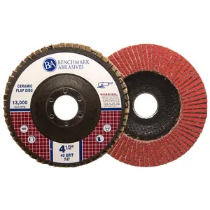 4-1/2" x 7/8" T27 Ceramic Flap Disc - 1 Piece