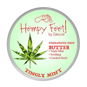 Hempy Feet | Tingly Mint Foot Butter | Cooling Topical