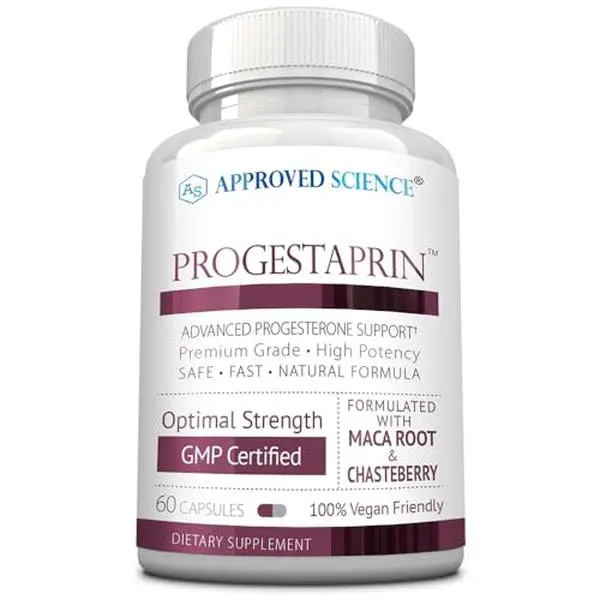 Hormonal Changes Feeling Like Too Much? Support Balance & Well-Being – Approved Science Progestaprin – Dietary Supplement