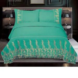 4pcs luxury velvert bedspreads collection