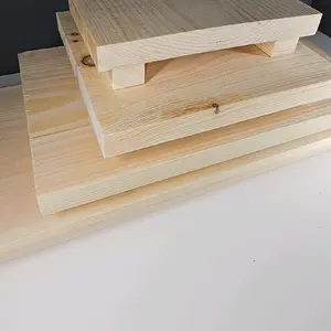 Long Wooden Pedestal For Home Decor Wood Riser for Kitchen Counter Elevated Decor Stand Long Holiday Riser Centerpiece