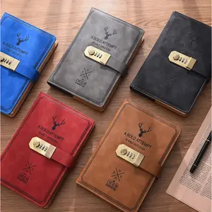 360 Pages Leather Journal with Lock