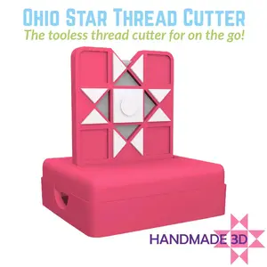 Ohio Star Thread Cutter - Pink