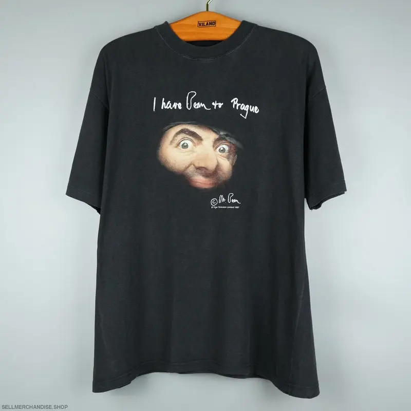 Vintage 1997 Mr. Bean T-Shirt Movie Tee Graphic Tee Heavy Cotton