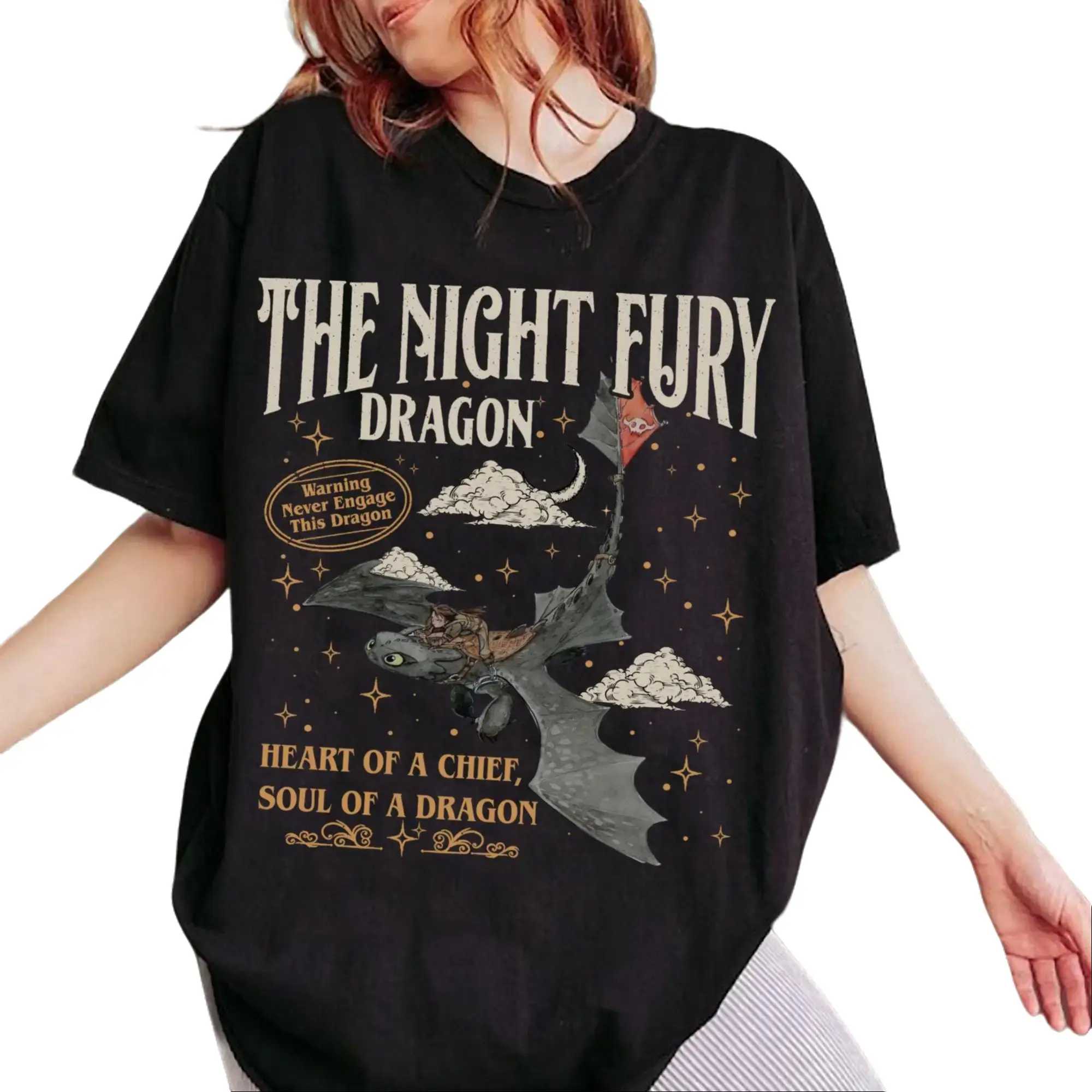 Night Fury How To Train Your Dragon Shirt Toothless In My Dragon Era Matching T-Shirt