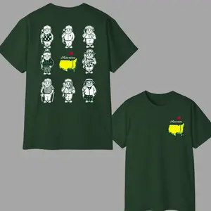 Master Gnome T-Shirt, Perfect for Golf Enthusiasts and Casual Wear, 2 Sided Shirt For Men, Gift For Men