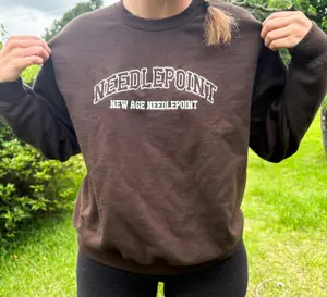 Needlepoint Sweatshirt