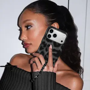 Velvet Caviar Black Leopard Tough Phone Case For iPhone Air, iPhone 11-17Pro/Pro Max Plus, Cheetah Design Magsafe Phone Case, Gift Idea