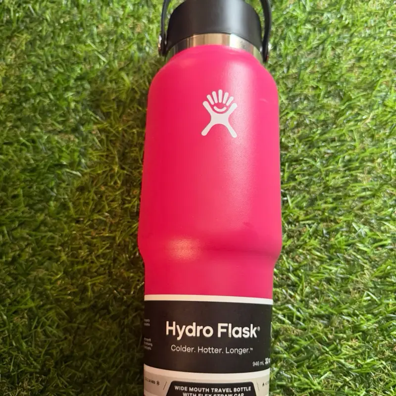 Hydro Flask 32oz Wide Mouth Travel Bottle with Flex Straw cap
