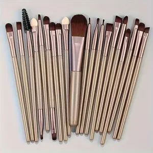 Professional Makeup Brush Set, 20pcs Soft Bristles Makeup Brushes for Foundation, Powder, Concealers, Eye Shadows, Makeup Accessories for Women, Cosmetic Brush Set