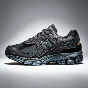 New Balance NB 2002R M2002RDB Classic Sneaker - Timeless Design for Daily Wear, Comfortable & Versatile, Ideal for Casual Outings - Closed