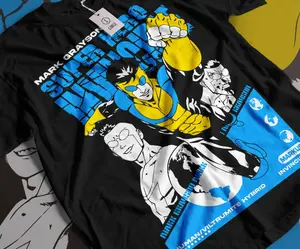 Invincible Universe Cartoon T-Shirt, Shirt Omni-Man shirt, Tv Show Graphic, Pop Culture Top, Cartoon Clothing, Gift for Him, Streaming Lover