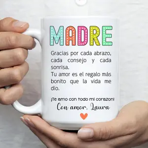 Spanish Mom Mug - Latina Mother's Day Gift, Mother's Day Gift for Moms, Cute for Women, Grandma, Aunt
