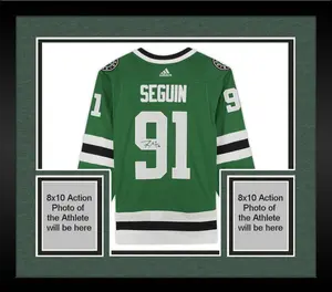 Framed Tyler Seguin Dallas Stars Autographed Green Adidas Authentic Jersey - Fanatics Authentic Certified