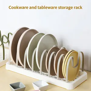 Multifunctional Detachable Sink Dish Rack, Kitchen Storage Organizer for Bowls Plates Cutting Boards Utensils, Space Saving Solution
