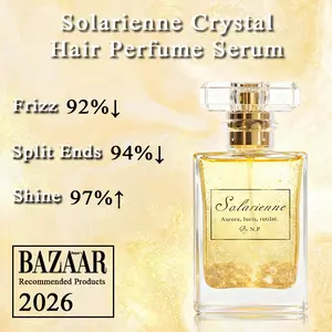 【BAZAAR RECOMMEND 2026】Solarienne Hair Parfum | SHAKE SPRAY SMOOTH | Leave - in Hair Serum | Hair Oil | Leave-in Hair Mask| Floral Fruity | Pheromone-Like Long-Lasting Fragrance | Anti-Frizz | Nourishes Hair | TikTok Trending Haircare 50ml