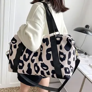 New Leopard Print Gym Bag, Large Capacity Casual Sports Backpack, Fashionable and Practical, Ideal for Fitness Enthusiasts