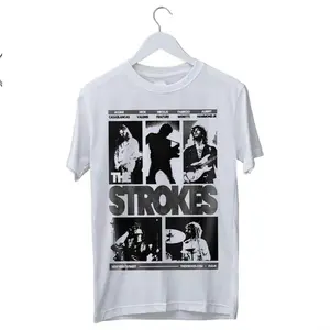 Garage Rock Style The Strokes Shirt Gift for Fans T Shirt