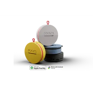 Roam Smart Tracker 4-Pack with 1-Year Battery Life Free Global Tracking iOS & Android Find My Alerts
