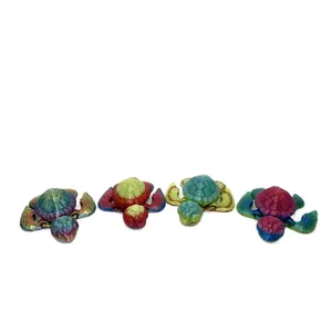 Articulating Rainbow Turtle | Rainbow Turtle Figure