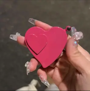 Easter Offers,Cool No Gas Lighters,Love Shape Red FlameWindproof Lighters,Jet Flame AdjustableFlameRefillable Butane for Girls Men FriendsGifts