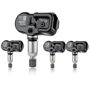 Pre-Programmed TPMS Sensors fit Lexus (ES350,IS250,IS350,RX350,GS350,CT200h)&Toyota(Tacoma,4Runner,Highlander，Camry) Tire Pressure Monitoring System Sensors 315MHz (4PCS) 4260706011,PMV-107J