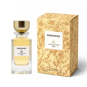 Paradise Perfume, Jean Rish, Eau De Parfum (3.4 Fl Oz / 100ml) with Almond-Tonka Bean-Peony, Long Lasting and Luxury Fragrance, Made in USA