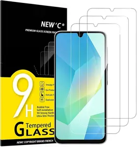 3 Pack Designed for Samsung Galaxy A16 5G, Galaxy A26 5G Screen Protector Tempered Glass, Bubble Free, Ultra Resistant Protection Silicon