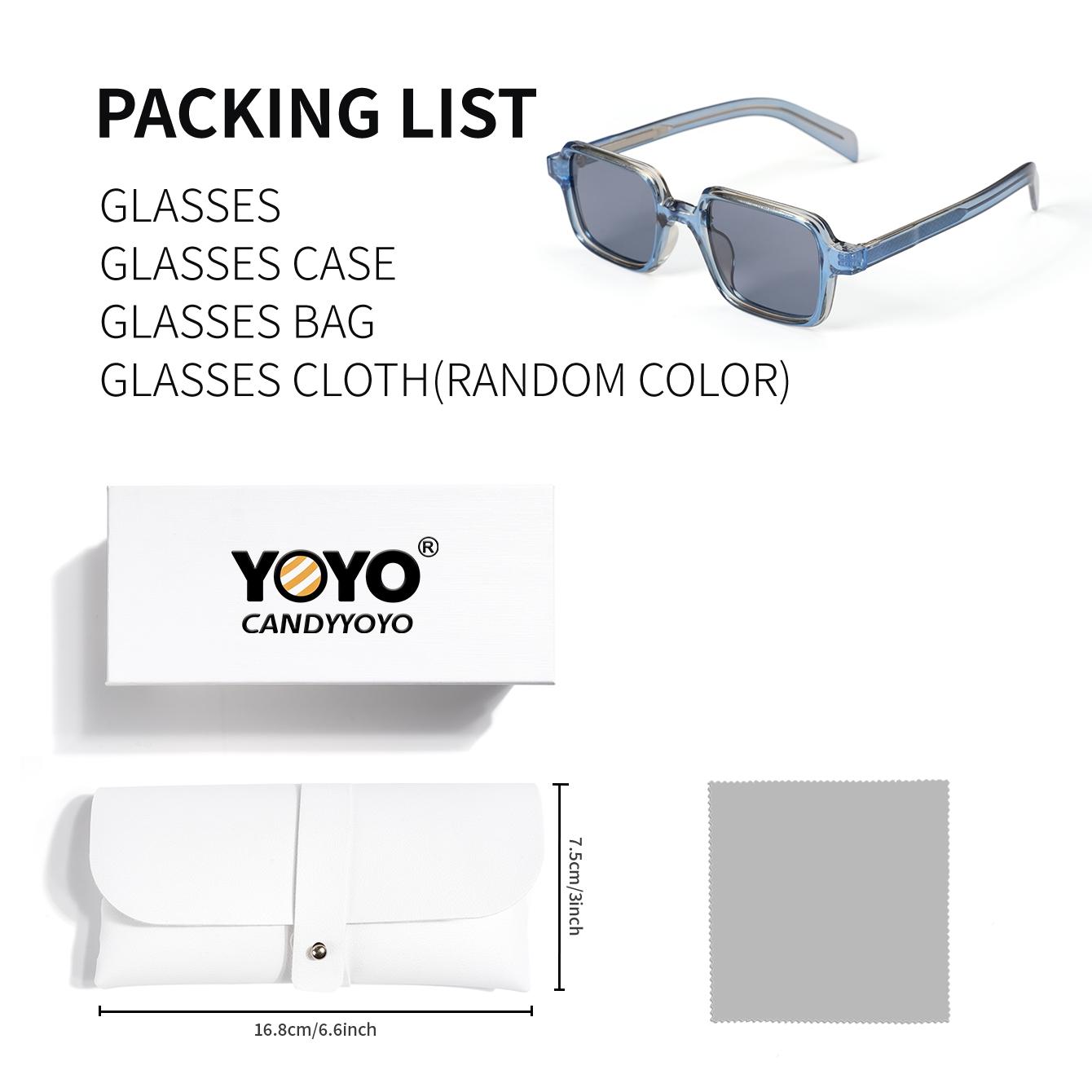 Original design, retro punk-style rectangular sunglasses, stylish and trendy, make the face look smaller, high-end hip-hop style sunglasses suitable for both men and women.