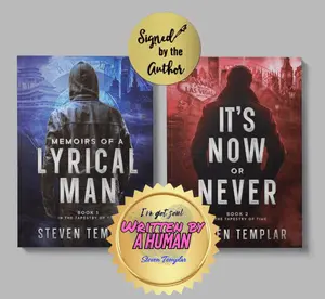 Signed 2-Book Bundle: The Tapestry of Time Series (Urban Fantasy / Sci-Fi)