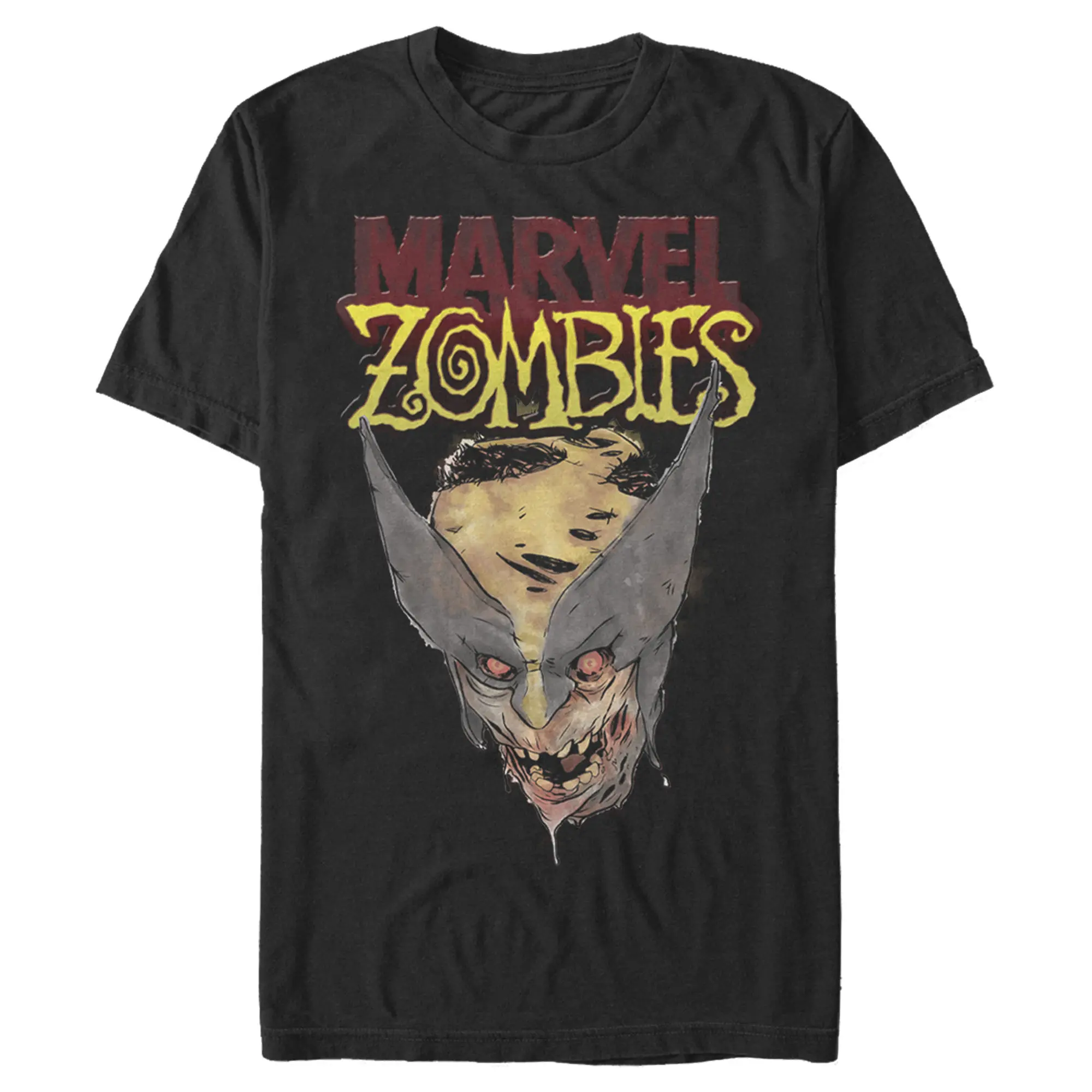 Men's Marvel Zombies X-Men Wolverine Face T-Shirt