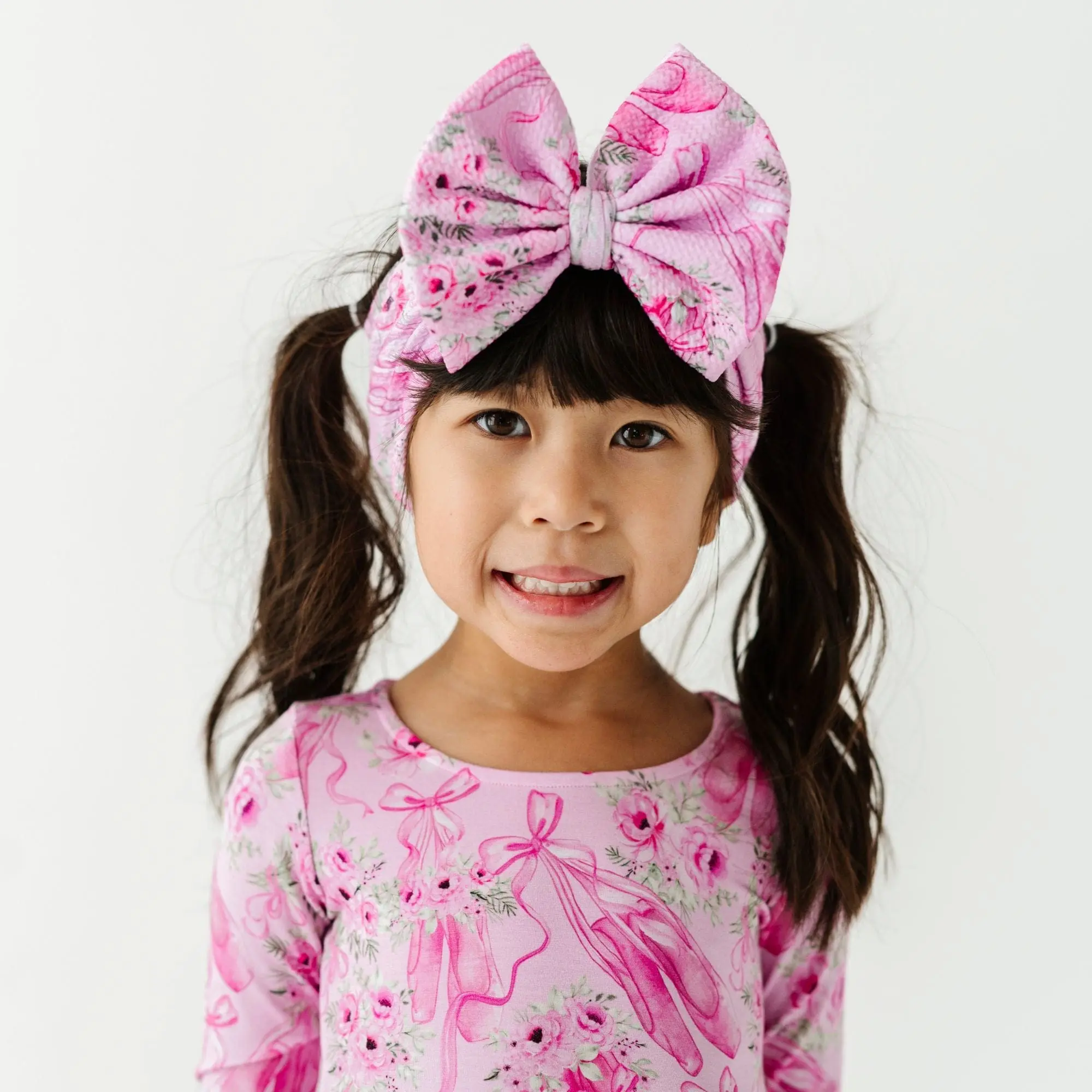 Ballet Blooms Biggie Bow