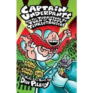 USED-Captain Underpants and the Terrifying Return of Tippy Tinkletrousers by DavPilkey (Hardcover)