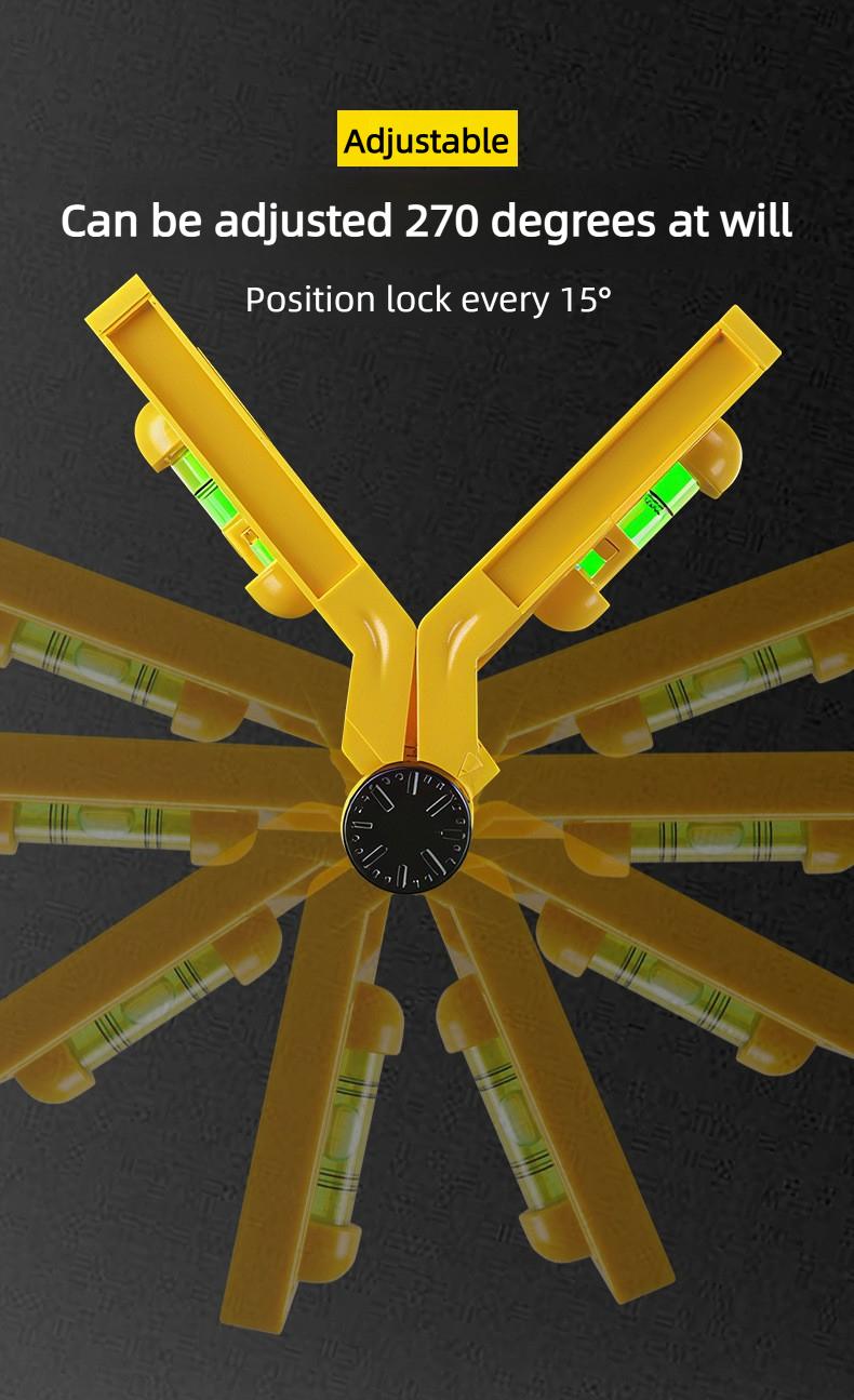 Multi-Angle Adjustable Tool with Magnetic Design, Portable Helper for Precise Alignment and Daily Use, Compact Handheld Accessory for Personal Care, Beauty Routine and Home Organization