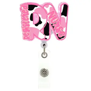 Nurse Badge Reel Retractable (RN)